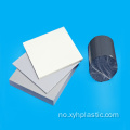 Hvit 2 mm tykkelse plast PVC-ark